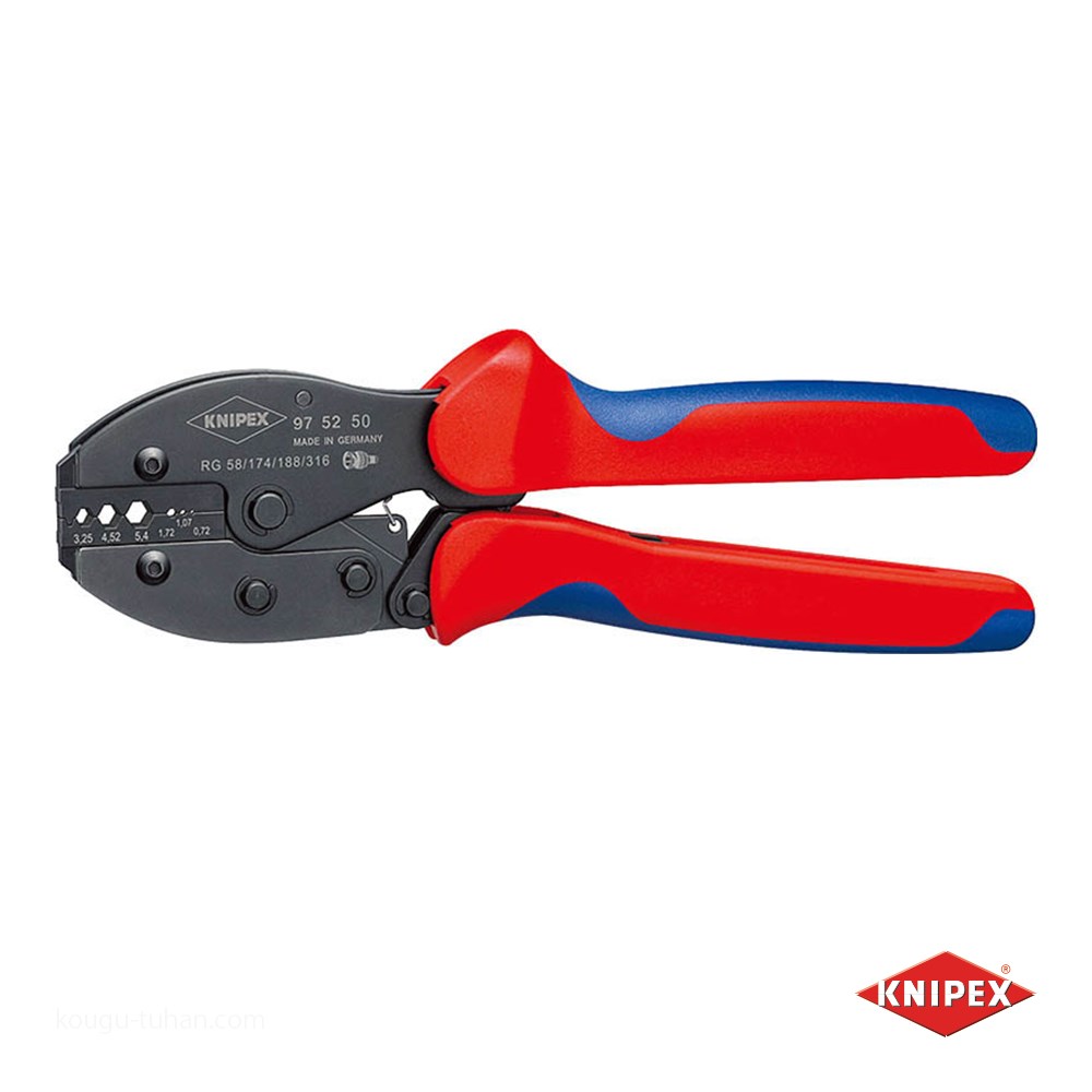 KNIPEX 9752-50SB 圧着ペンチ 圧着ペンチ