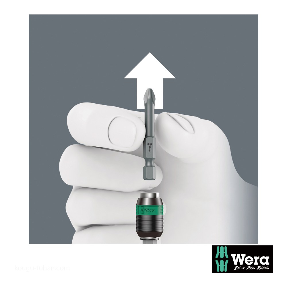 【特価商品】Wera(ヴェラ) 05023461001 | T型差替式ドライバー Wera(ヴェラ) 416 RA T型差替式ドライバー Rapidadaptor 1/4×45mm