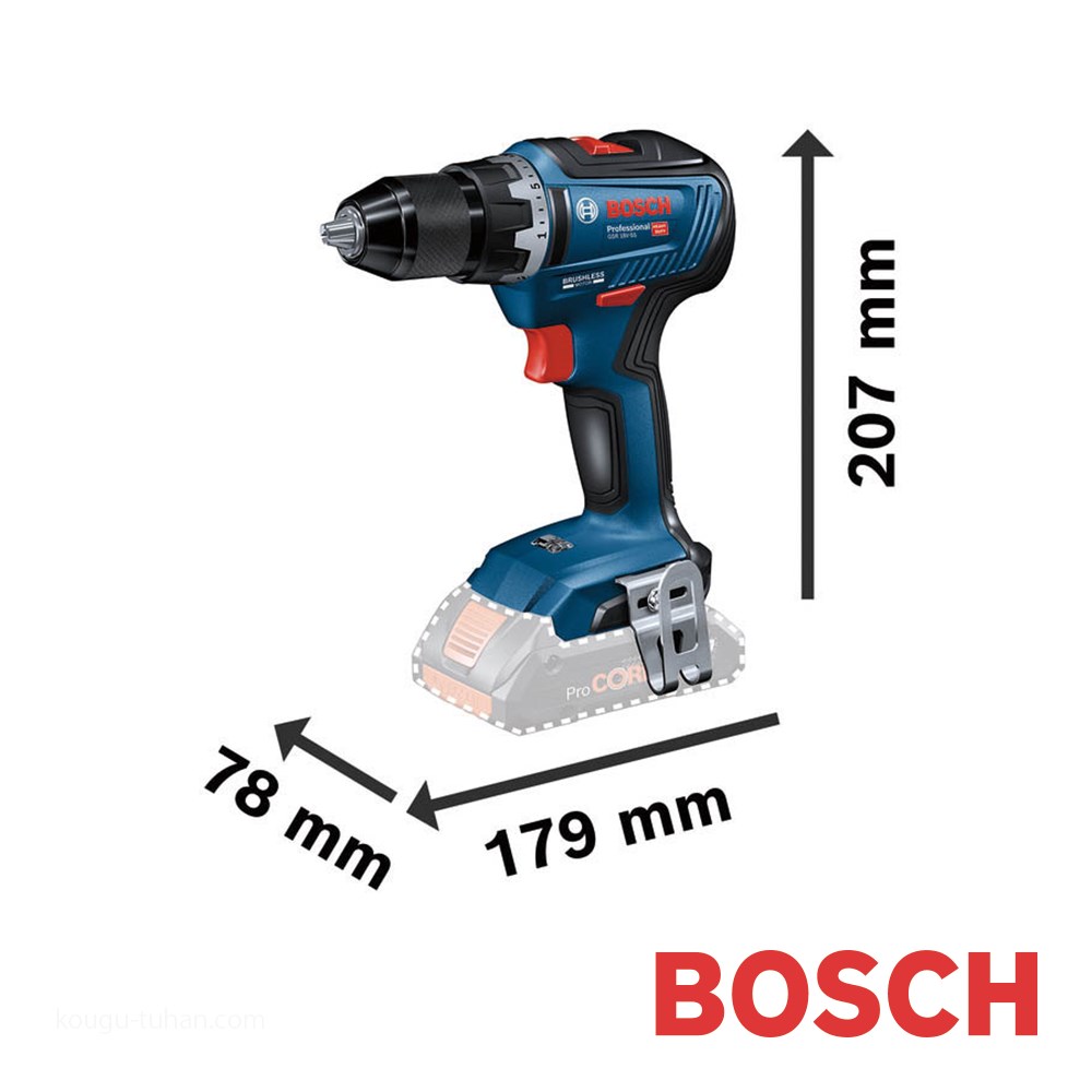 BOSCH（DIY、工具） BOSCH GDX18V200GSRN コンボキット GDX+GSR : 工具 