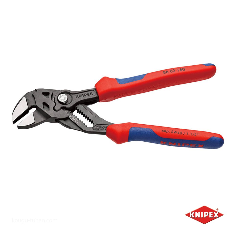 えません KNIPEX社 KNIPEX プライヤーレンチ 8602-180 ソフマップ