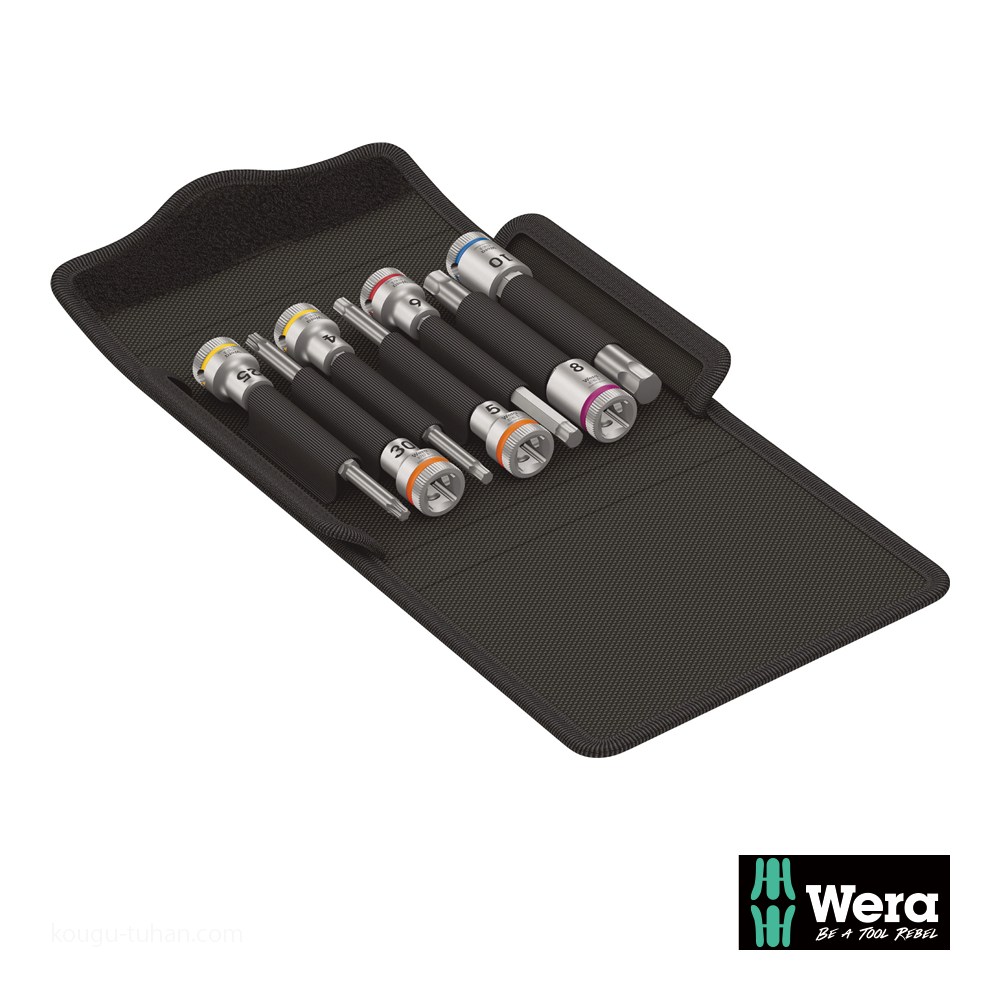 Wera 自転車セット8 サイクロップ3/8SQtトルクス/六角ビットソケット