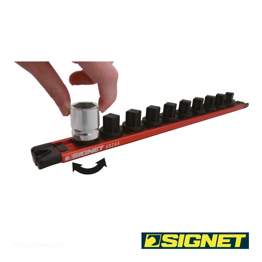 SIGNET 68266 1/2DR ロッキングソケットマグネットホルダー : 工具通販