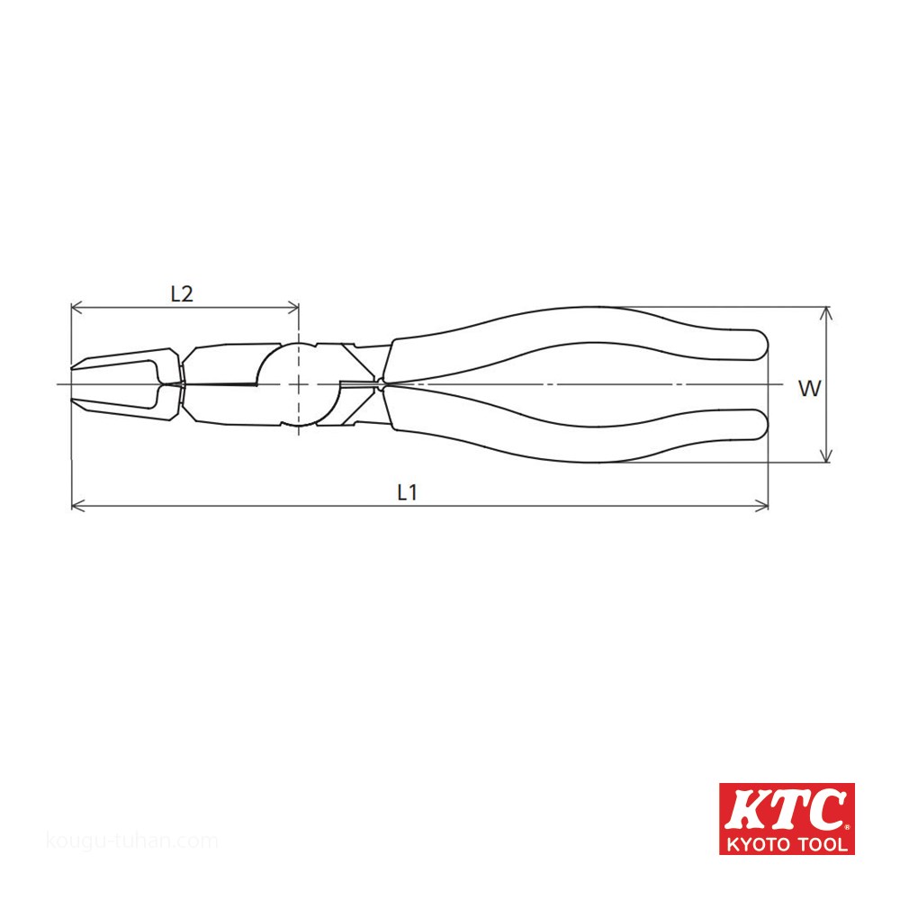 KTC AD201 リレープライヤ : 4989433506722 : 工具通販 Yahoo!店