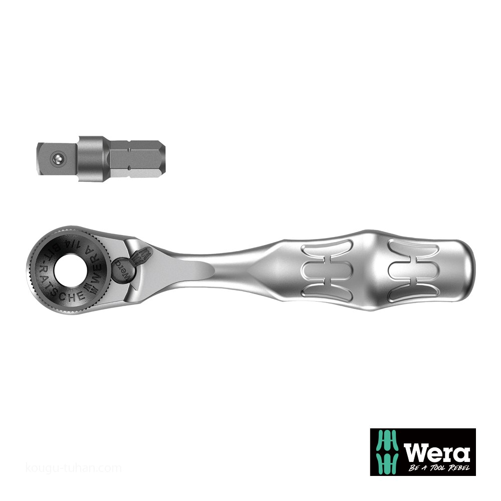 Wera 8001 A サイクロップミニ1 6.35mmビットラチェット : 工具通販