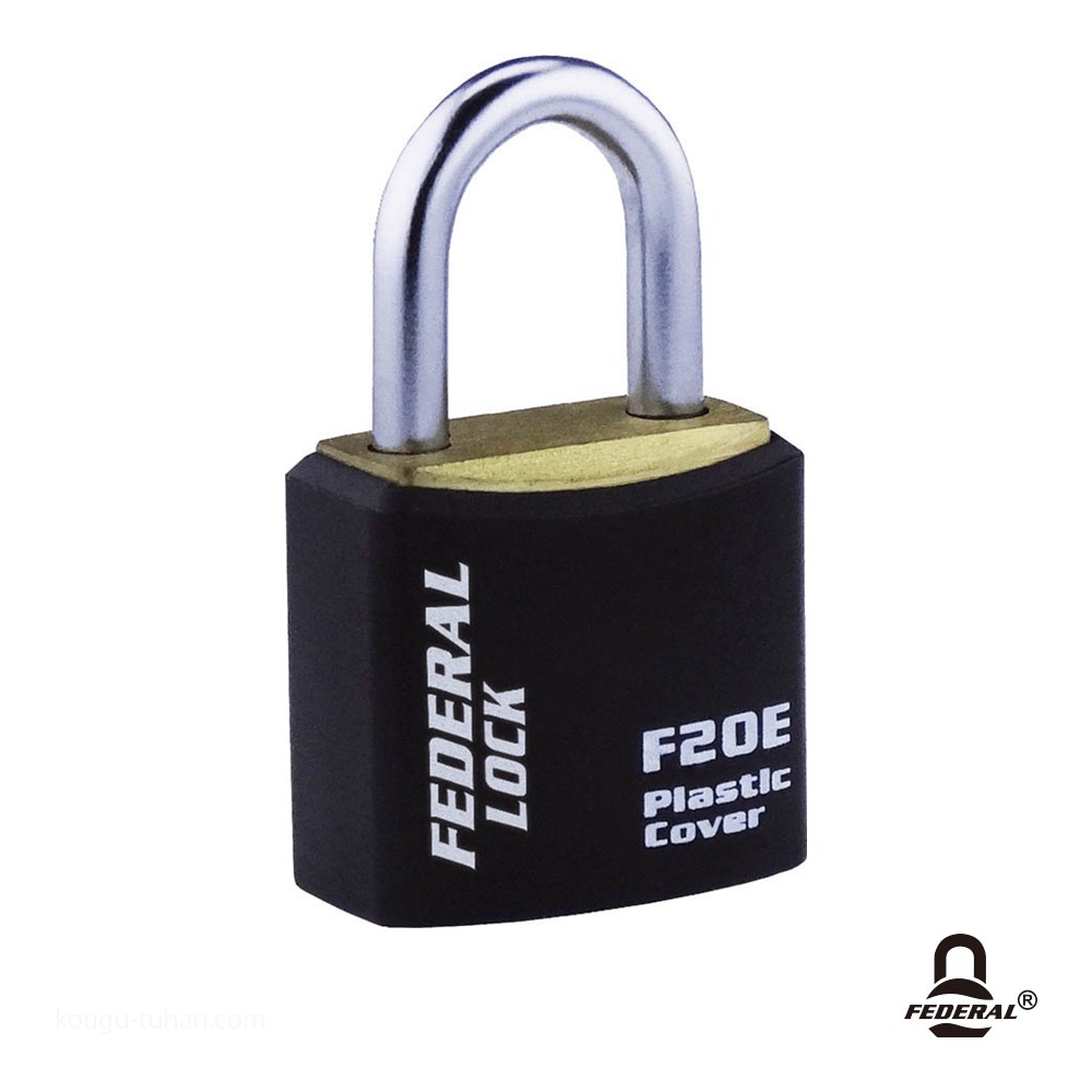 FEDERAL LOCK F20E-BK-KA201-P 20mm(ƱKEY)֥å