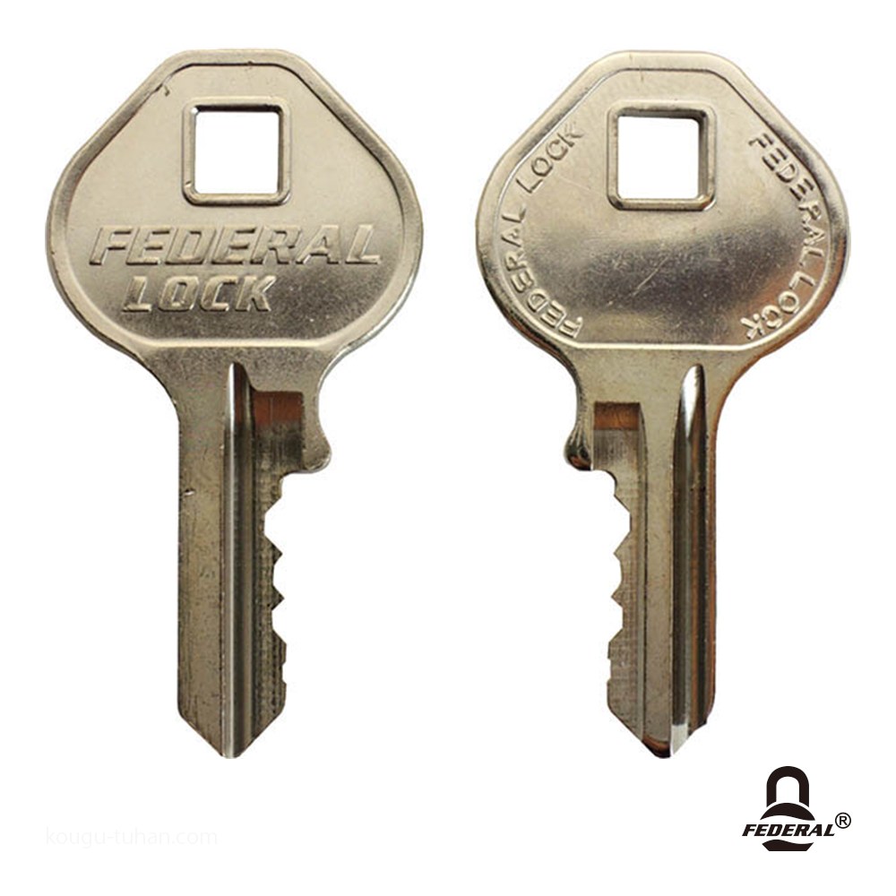 FEDERAL LOCK F20E-R-KA203-P 南京錠20mm(同一KEY)レッド : 工具通販