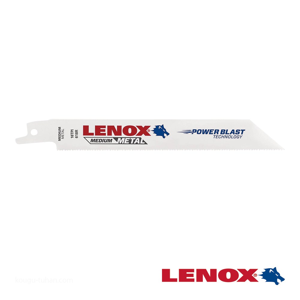 LENOX LXJP618R バイメタルセーバーソー150X18T(5枚) : 工具通販 Yahoo