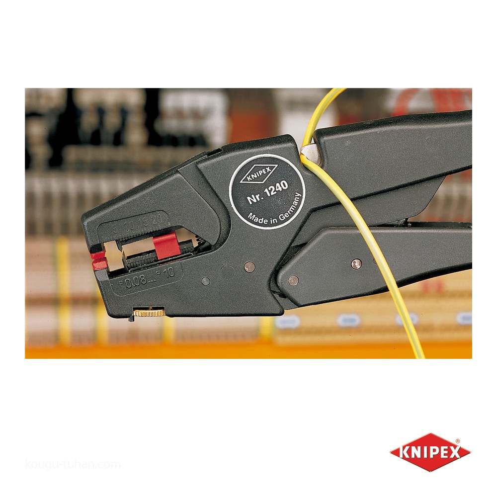 KNIPEX 1240-200 ワイヤーストリッパー : 工具通販 Yahoo!店 - 通販