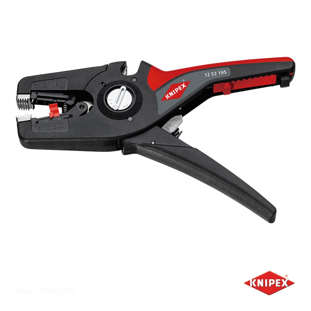 KNIPEX 1252-195 ワイヤーストリッパー 