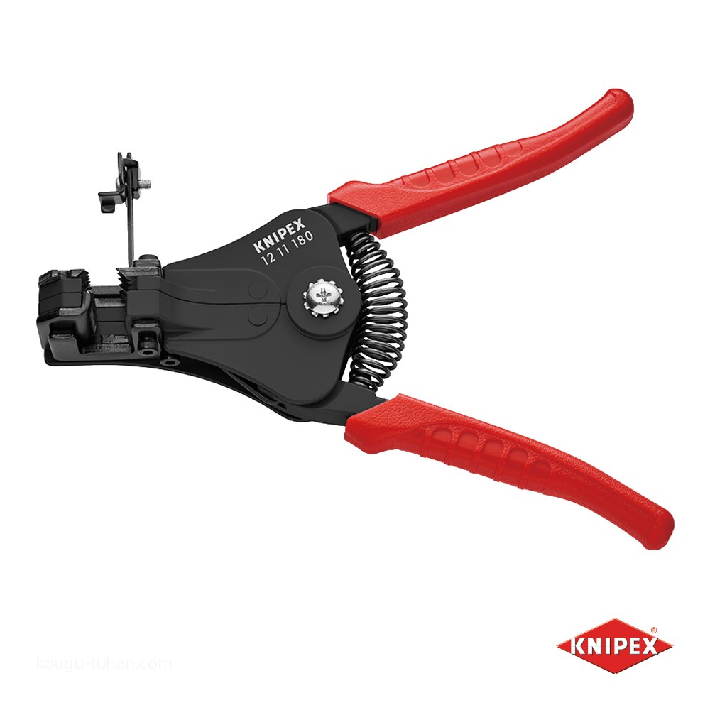 KNIPEX 1221-180 ワイヤーストリッパー : 工具通販 Yahoo!店 - 通販 