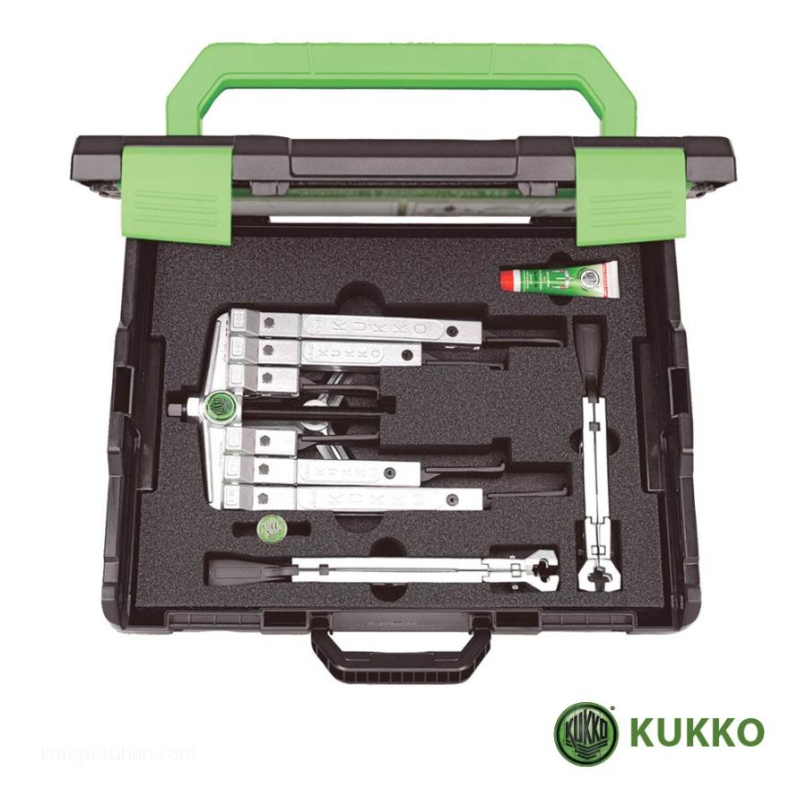 工具通販　!店KUKKO　K-2030-10-S-T　2アーム3アーム超薄爪プーラーセット