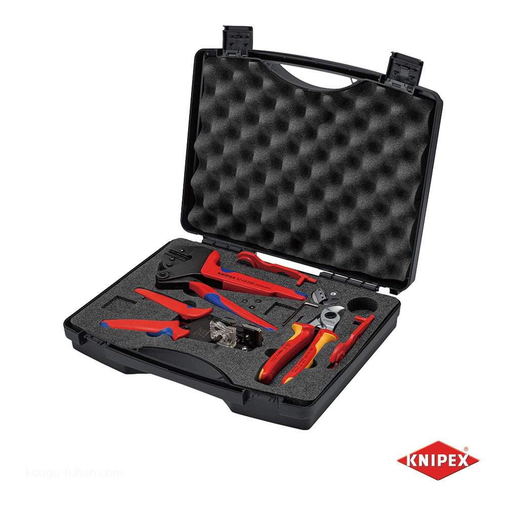 KNIPEX 9791-04V02 太陽光発電用工具セット[MC4用]