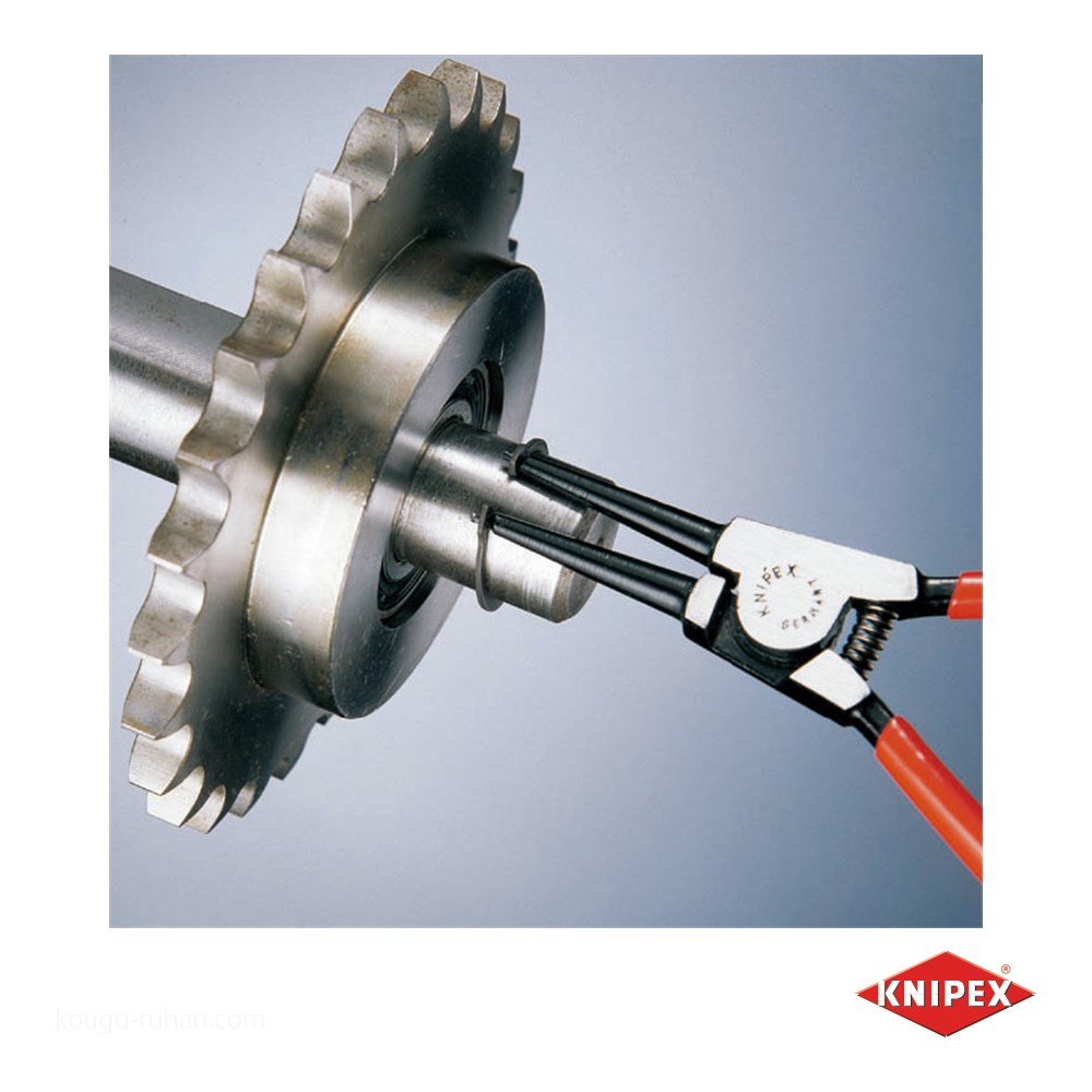 Webike | KNIPEX クニペックス 軸用スナップリングプライヤー 直