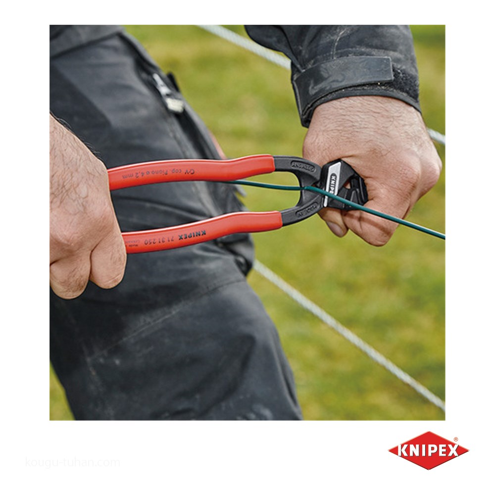 KNIPEX 7131-250 小型クリッパー リセスツキ(SB) : 4003773079668