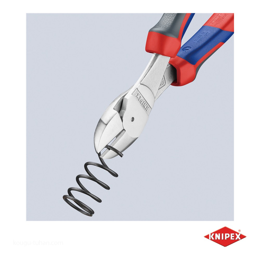 KNIPEX 7405-200 強力型斜ニッパー(硬線用) : 工具通販 Yahoo!店