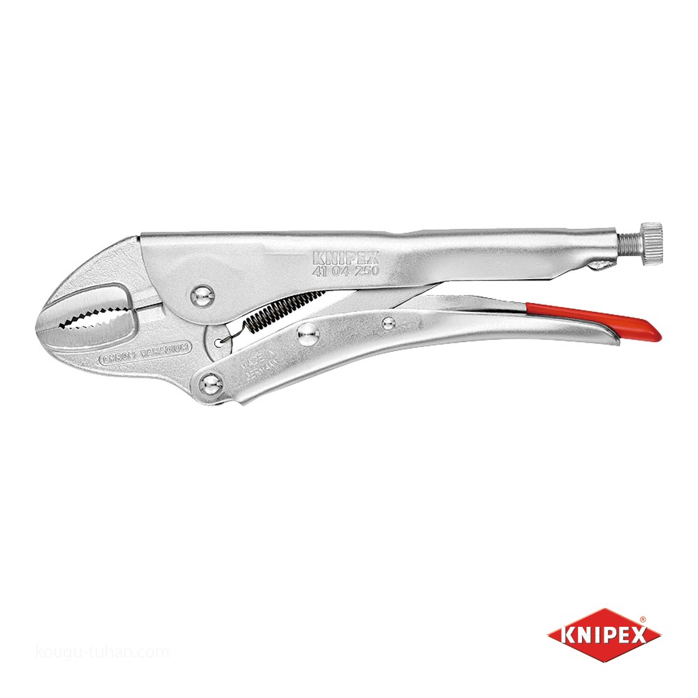 KNIPEX 4104-250SB グリッププライヤー (SB) : 工具通販 Yahoo!店
