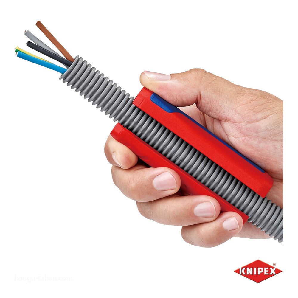 KNIPEX 9022-01SB コルゲートパイプカッター : 4003773082286 : 工具通販 Yahoo!店 - 通販 -  Yahoo!ショッピング