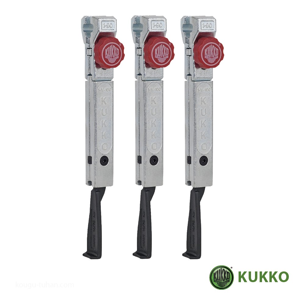 KUKKO 1-195-S 30+S-T用超薄爪ロングアーム 200MM(3本)