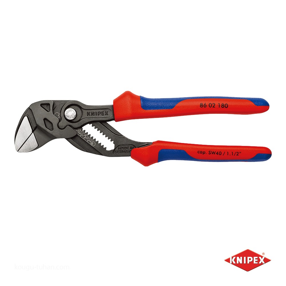KNIPEX 8602-180 プライヤーレンチ : 工具通販 Yahoo!店 - 通販
