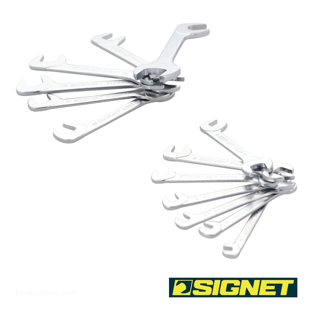 SIGNET 31303 薄口スパナセット : 工具通販 Yahoo!店 - 通販 - Yahoo
