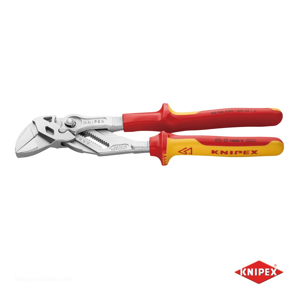 新品 KNIPEX ☆ クニペックス ☆ 8606-250 絶縁プライヤーレンチ サイズ 250mm 未使用 KNIPEX 8606-250 絶縁プライヤーレンチ : 工具通販 Yahoo!店 - 通販