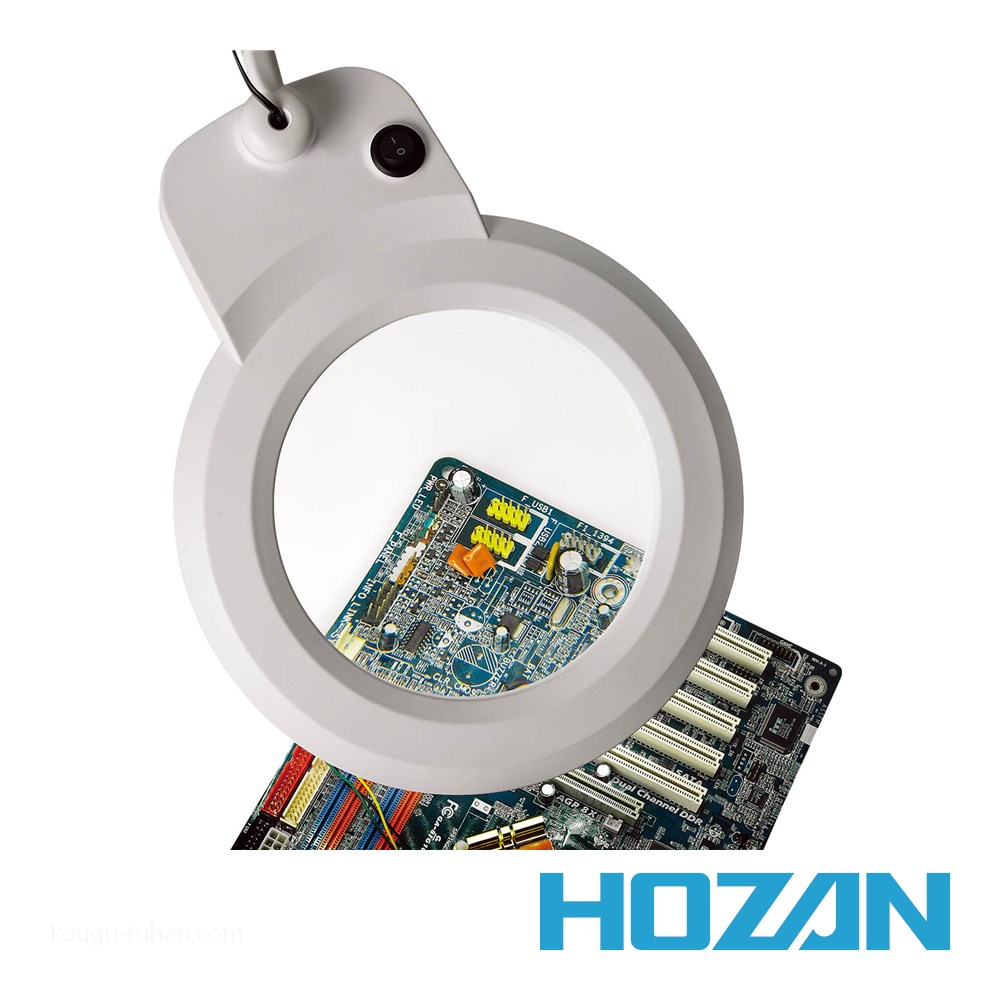 HOZAN L-678 LEDアームルーペ : 4962772076781 : 工具通販 Yahoo!店