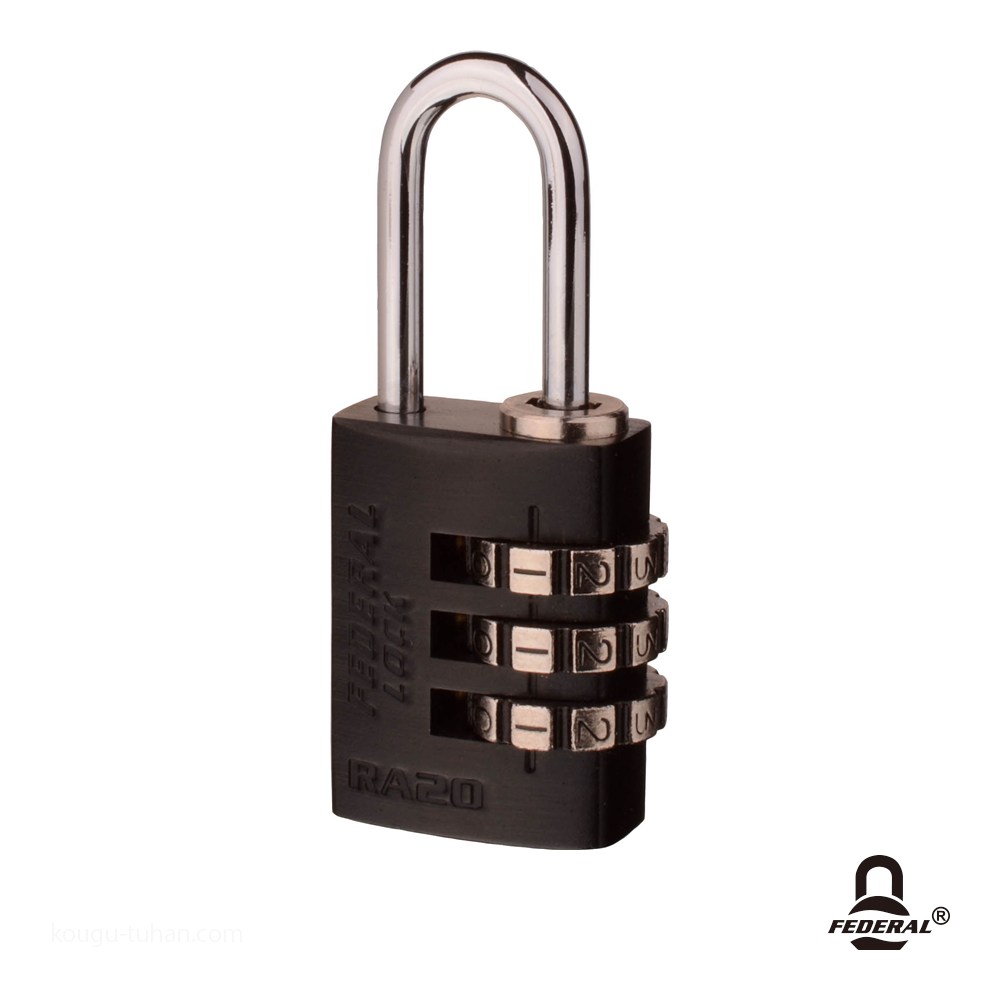 FEDERAL LOCK RA20-BK-P 뼰 20mm֥å