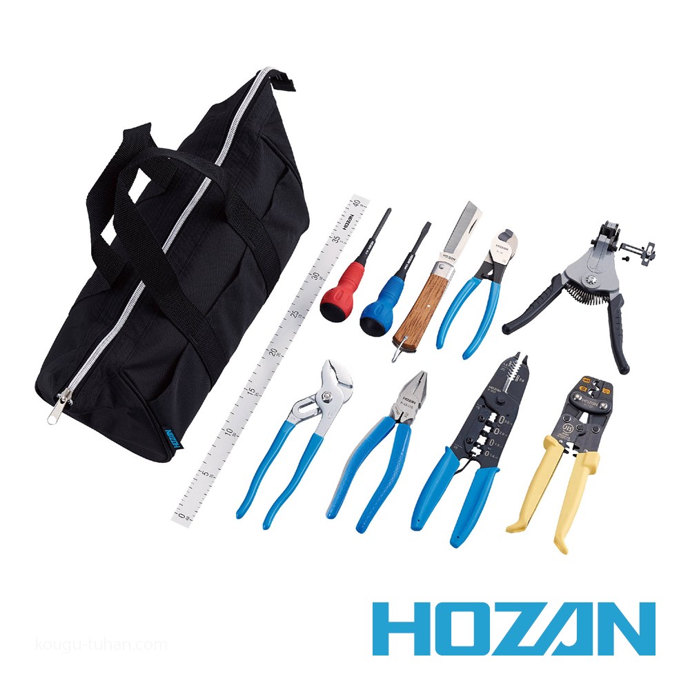 HOZAN DK-11 電気工事士技能試験工具セット : 4962772116074 : 工具 