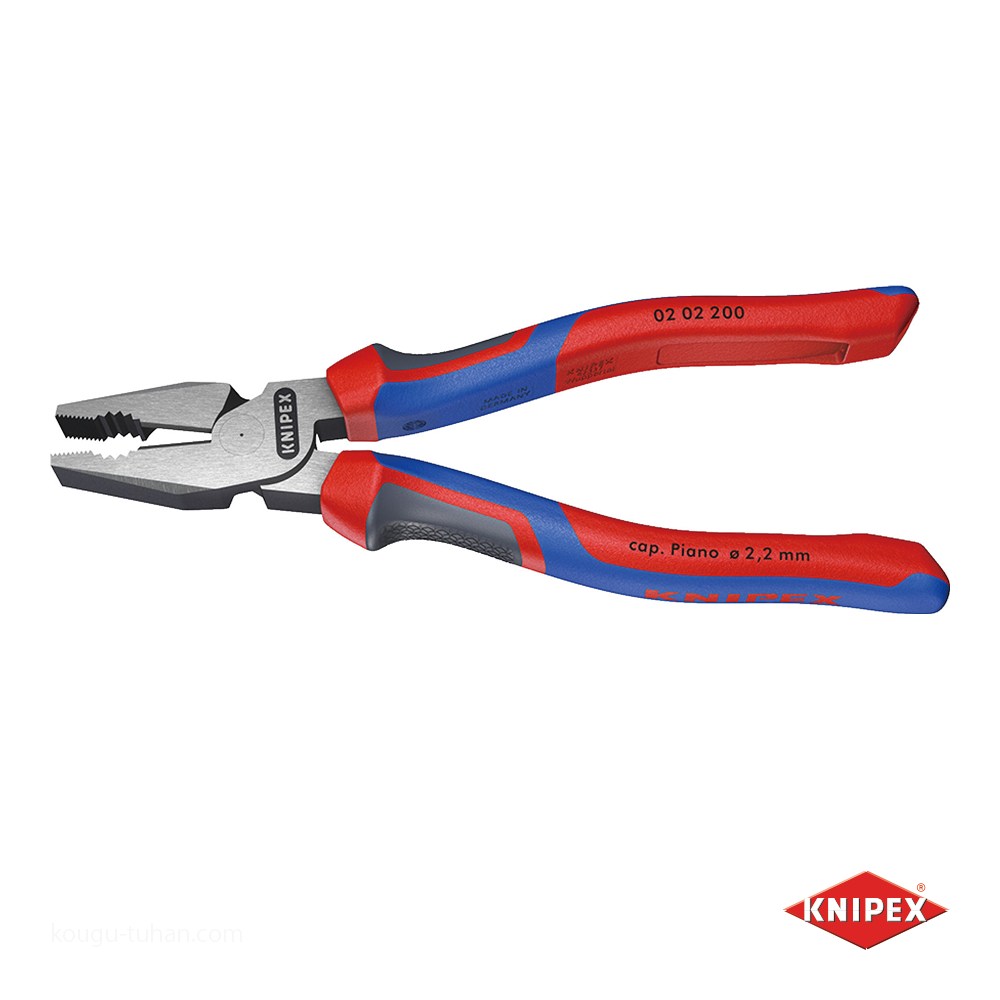 KNIPEX 0202-200SB 強力型ペンチ (SB) : 工具通販 Yahoo!店 - 通販