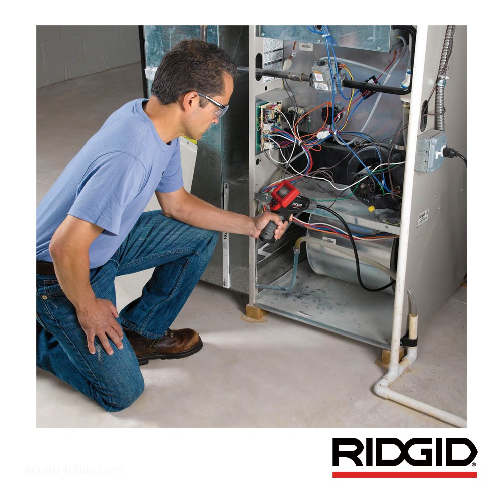 RIDGID 40043 MICRO CA-25 工業用デジタル検査カメラ : 0095691400437