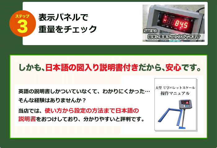 使い方３ステップ