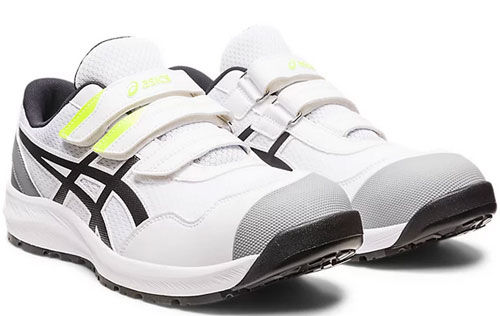 アシックス(ＡＳＩＣＳ)　 安全靴 ウインジョブ　CP215 FCP215 ローカット マジックテープ 耐油 1273A079　軽量　クッション性
