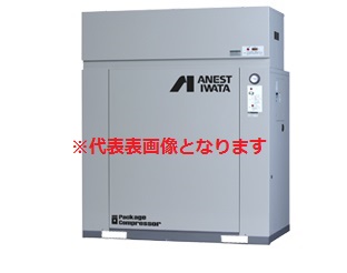 【直送品】 アネスト岩田 コンプレッサ レシプロ：給油式 CLP55EF-14D 200V 50Hz (CLP55EF-14DM5) オイル式パッケージ【特価】 【大型】