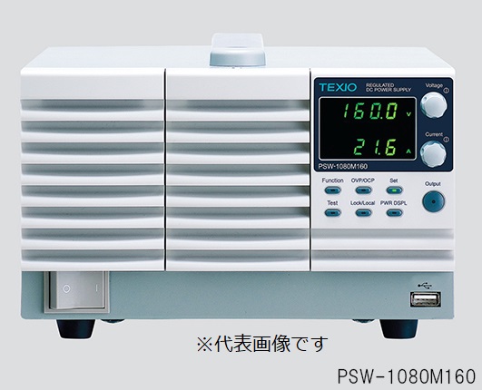 直送品】 アズワン 直流安定化電源ＰＳＷ−１０８０Ｌ３０校正 1-3889