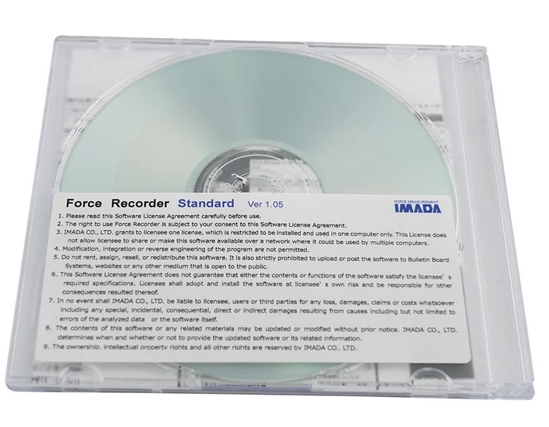 【ポイント15倍】【直送品】 アズワン グラフ作成・編集ソフトウェア ForceRecorder-Standard (2-1431-15) 《計測・測定・検査》