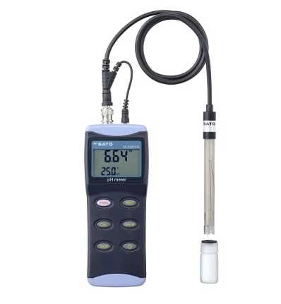 オンライン超高品質 【ポイント15倍】アズワン ハンディ型pH計 SK-620PHII (2-5973-21) 《計測・測定・検査》