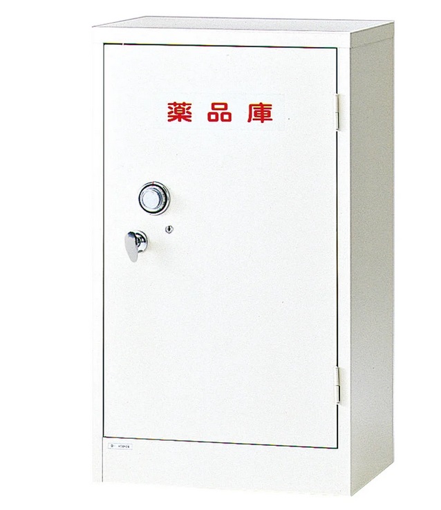 【ポイント15倍】【直送品】 アズワン 薬品保管庫 515×380×880mm 23DR・OW (3-5309-21) 《実験設備・保管》 【大型】