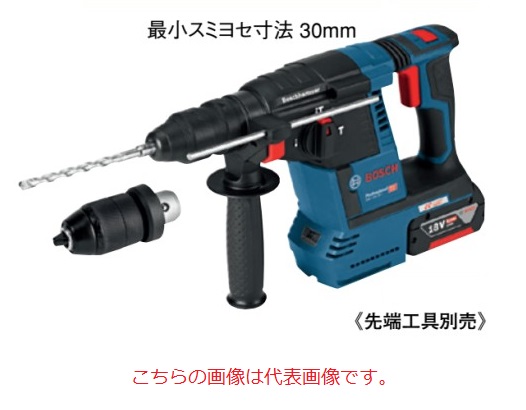 【直送品】 ボッシュ (BOSCH) コードレスハンマードリル(SDSプラスシャンク) GBH18V 26FH (本体のみ) :k bosc gbh18v 26fh:工具屋さん