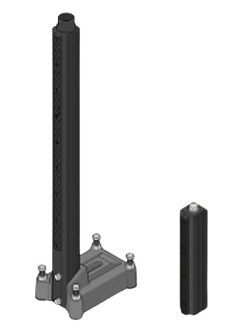 【ポイント15倍】【直送品】 コンセック □59回転ポールベース RB-594-1035 (000010390)