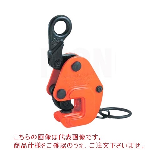 【直送品】 イーグル・クランプ 横つり用クランプ G-1.2 (4〜25) ローレット仕様 (000000003508) 強力タイプ 《鉄鋼用クランプ》