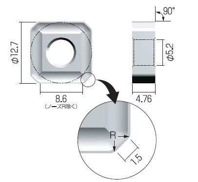 【ポイント15倍】富士元工業 チップ (12個入り) N43MOZ NK3030