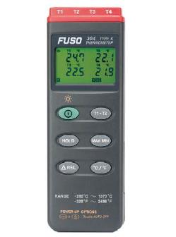 FUSO(フソー) 4chデジタル温度計 FUSO-304 :k-fuso-fuso-304:工具屋