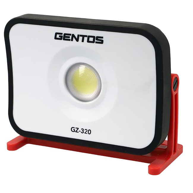 【ポイント15倍】ジェントス (GENTOS) ガンツ コンパクト投光器 GZ-320