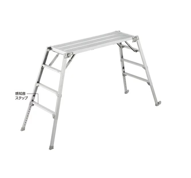 【ポイント15倍】【直送品】 長谷川工業 ハセガワ 可搬式作業台 デューク 感知音ステップ付き DUKX-1516 (10034) 【大型】
