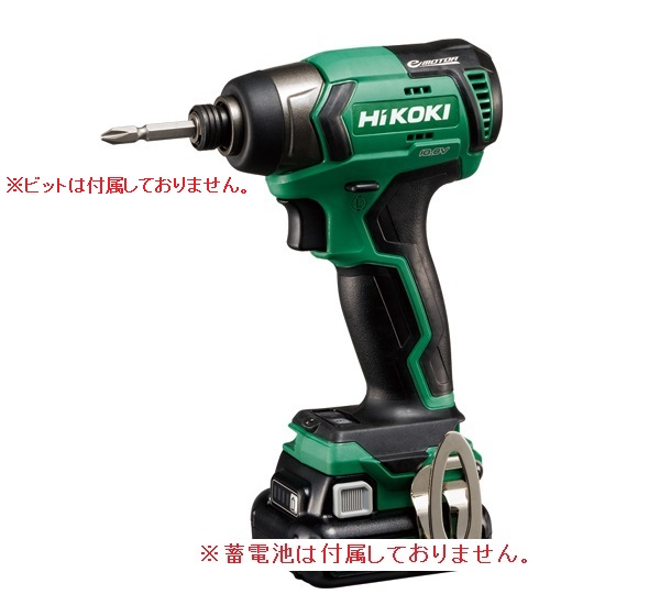 HiKOKI 10.8V コードレスインパクトドライバ WH12DD (NN) (57801124) (蓄電池・充電器・ケース別売)｜kouguyasan