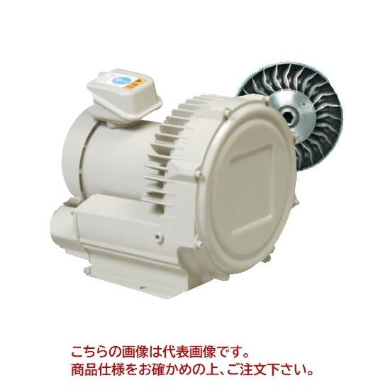 【ポイント15倍】【直送品】 日立産機 ボルテックスブロワ Gシリーズ 三相200V 50/60Hz VB-70W-G2 (1973-7050)