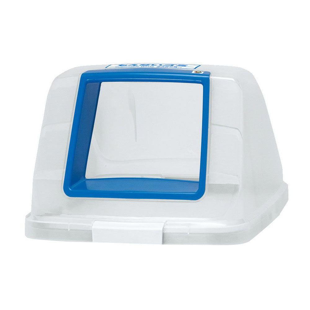 ミヅシマ工業 分別ペールCN90用フタ オープン・もえないゴミ ブルー (2140041)