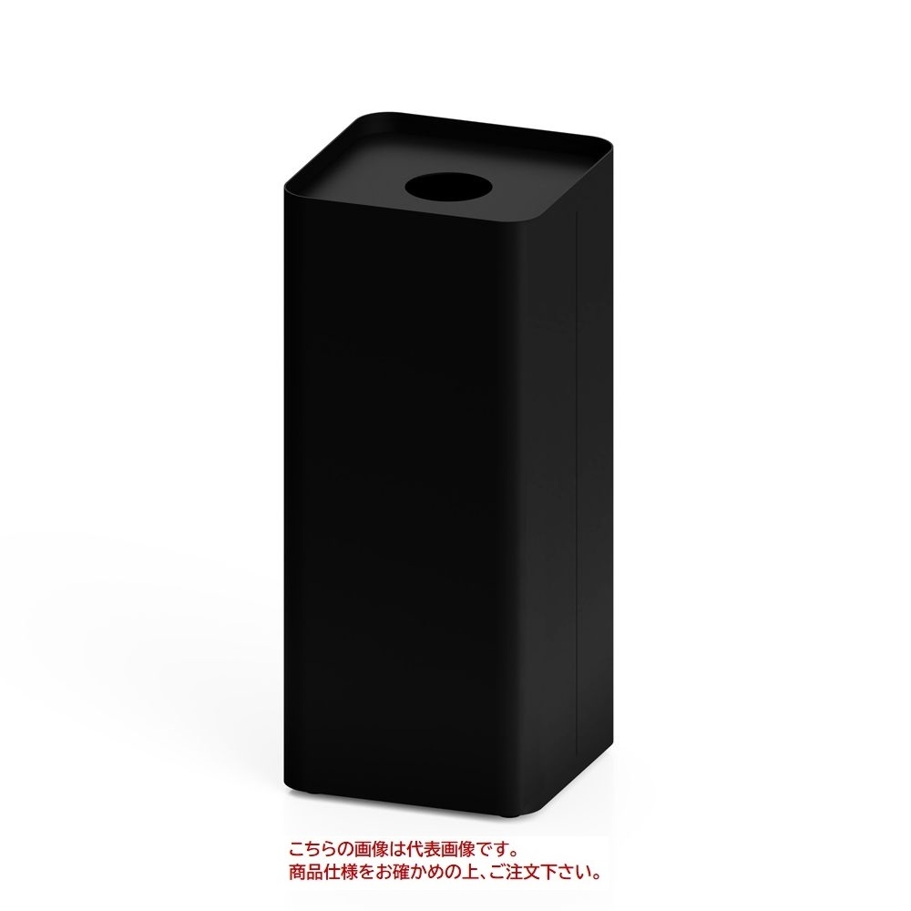 【直送品】 ミヅシマ工業 MSERIES屑入S #C・缶・ビン・丸穴 ブラック (3620123)