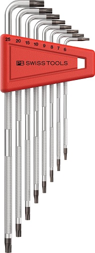 PB SWISS TOOLS 212ZH ボール付六角棒レンチセット（パックナシ） 212
