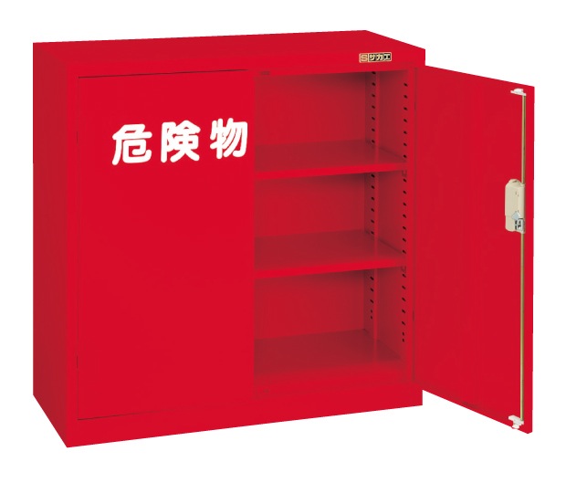 【直送品】 サカエ 危険物保管ロッカー(両開扉) R-330 (143641) 【大型】